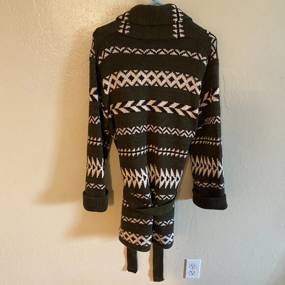 Polo Ralph Lauren Belted Shawl Collar Cardigan – Farm Olive – Size S – NWT - Picture 3 of 9